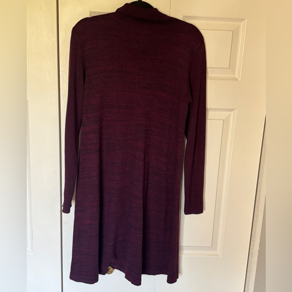 Apt. 9 Red Long Sleeve Mock Neck Sweater Dress